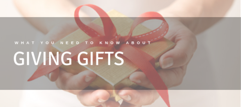 What You Need To Know About Giving Gifts